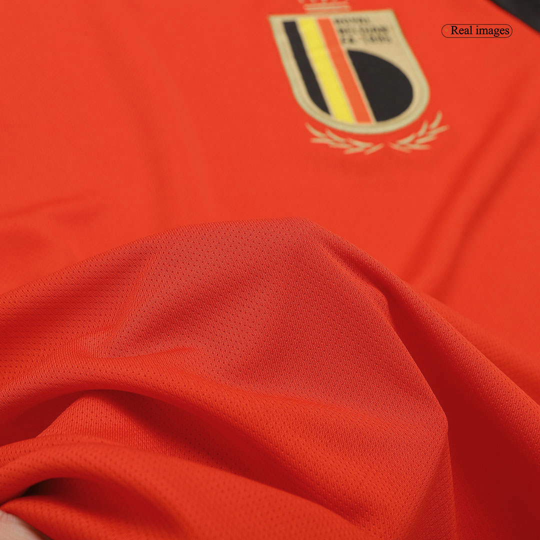 R.LUKAKU #9 Belgium Home Soccer Jersey 2022 - soccerdeal