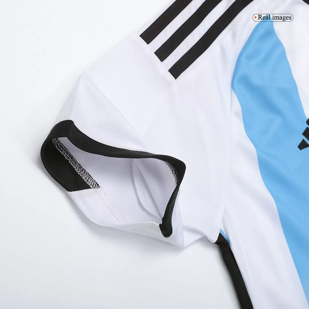 Women's Replica adidas Messi Argentina Home Jersey 2022 HF1485