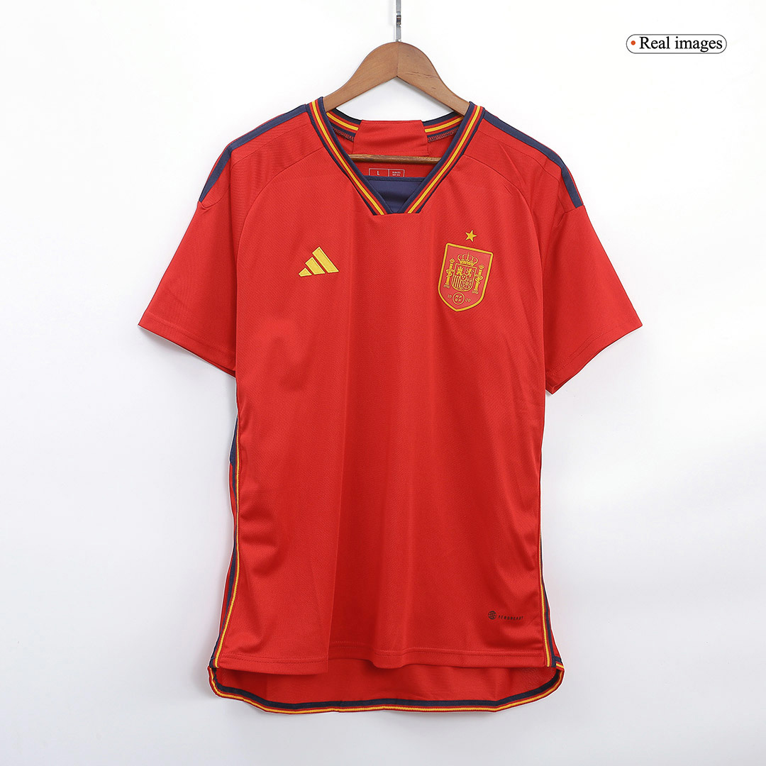 Wekity 2022 World Cup Soccer Jersey Men's Soccer Shirt SPAIN, S 