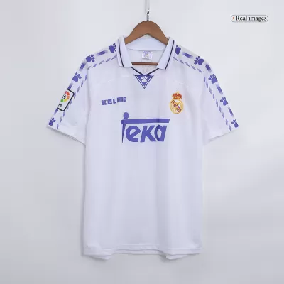 Retro 1996/97 Real Madrid Home Soccer Jersey - Soccerdeal