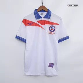 Retro 1998 Chile Away Soccer Jersey - soccerdeal