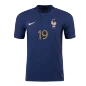 Authentic BENZEMA #19 France Home Soccer Jersey 2022 - soccerdealshop