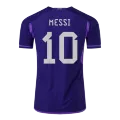Authentic Messi #10 Argentina Away Soccer Jersey 2022 - soccerdealshop