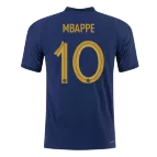 Authentic MBAPPE #10 France Home Soccer Jersey 2022 - soccerdealshop