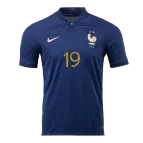 BENZEMA #19 France Home Soccer Jersey 2022 - soccerdealshop