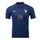 BENZEMA #19 France Home Soccer Jersey 2022 - soccerdealshop