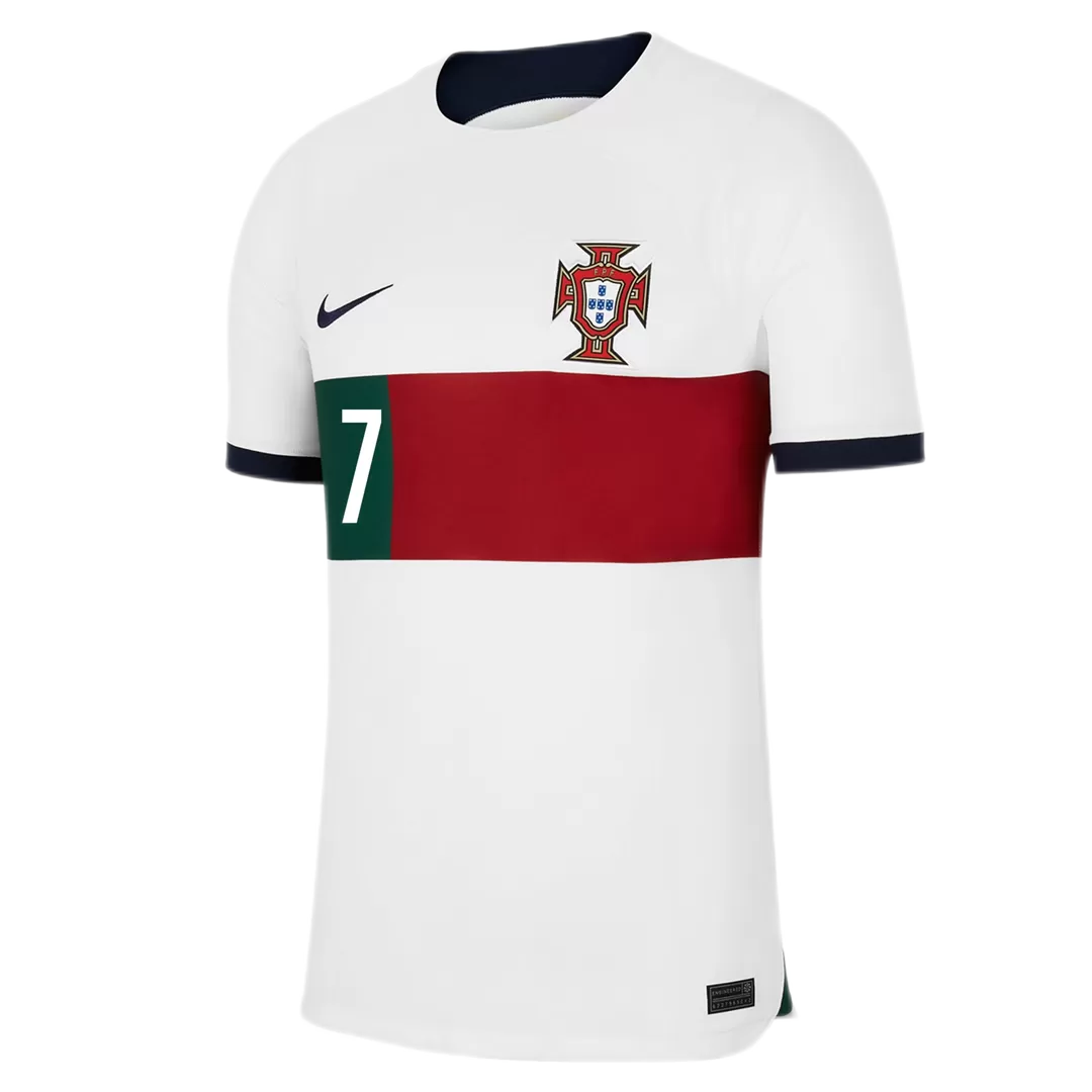 2022 World Cup Portugal Away Jersey Ronaldo #7