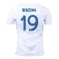 BENZEMA #19 France Away Soccer Jersey 2022 - soccerdealshop