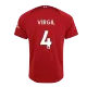 Authentic VIRGIL #4 Liverpool Home Soccer Jersey 2022/23 - soccerdeal