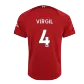VIRGIL #4 Liverpool Home Soccer Jersey 2022/23 - soccerdealshop