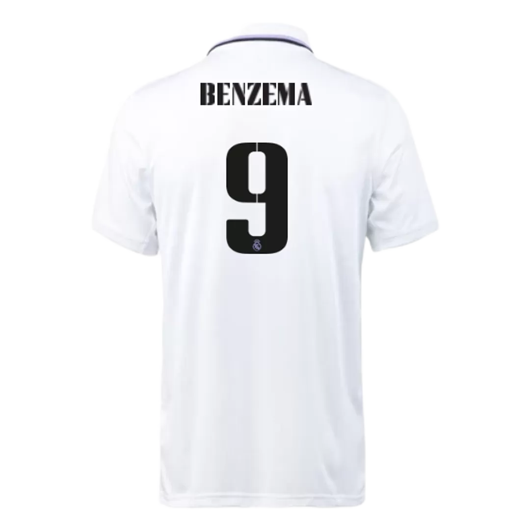 2022-23 Real MADRID Home S/S No.9 Benzema Uefa CL RMCF BNWT sz S-M