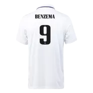 BENZEMA #9 Real Madrid Home Soccer Jersey 2022/23 - soccerdeal