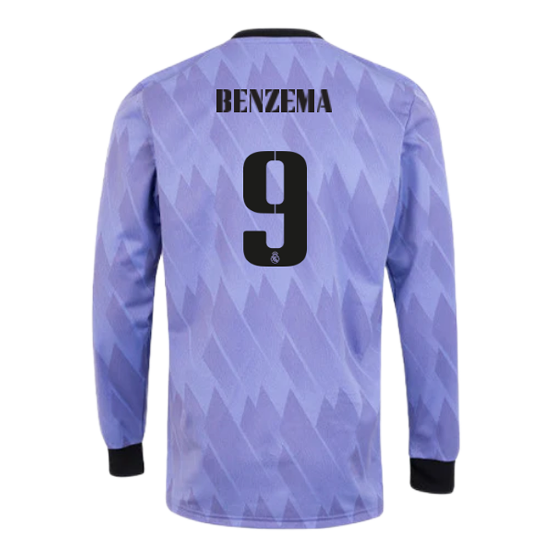 Buy StrapsCo Real Madrid Home Jersey 2022-23 BENZEMA #9 3-Pieces