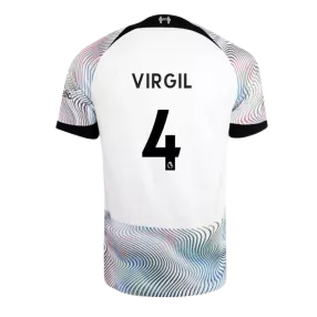 VIRGIL #4 Liverpool Away Soccer Jersey 2022/23 - soccerdeal