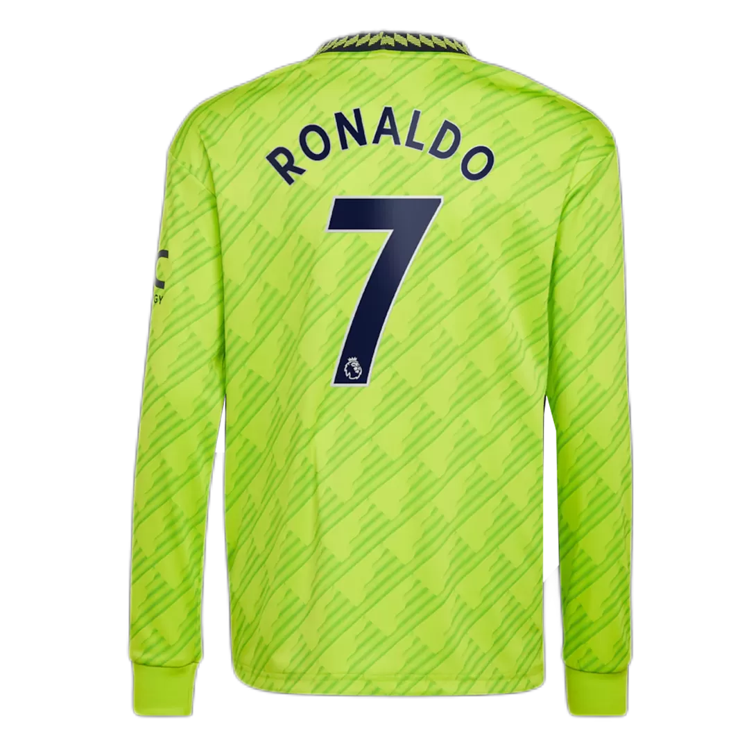 RONALDO #7 Manchester United Third Away Jersey 2021/22 By Adidas - Women