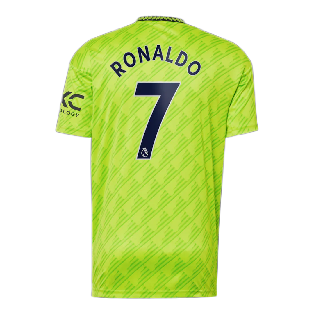 Ronaldo #7 Manchester United Third Away Soccer Jersey 2022/23 - soccerdeal