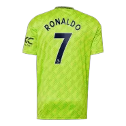 Ronaldo #7 Manchester United Third Away Soccer Jersey 2022/23 - soccerdealshop
