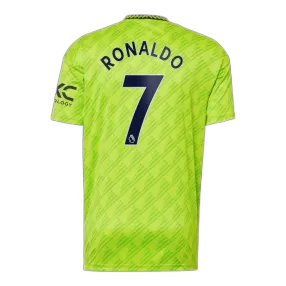 ronaldo manchester united blue jersey