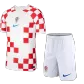 Croatia Home Soccer Jersey Kit(Jersey+Shorts) 2022 - soccerdealshop