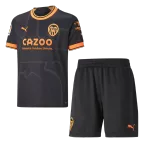 Kid's Valencia Away Soccer Jersey Kit(Jersey+Shorts) 2022/23 - soccerdealshop