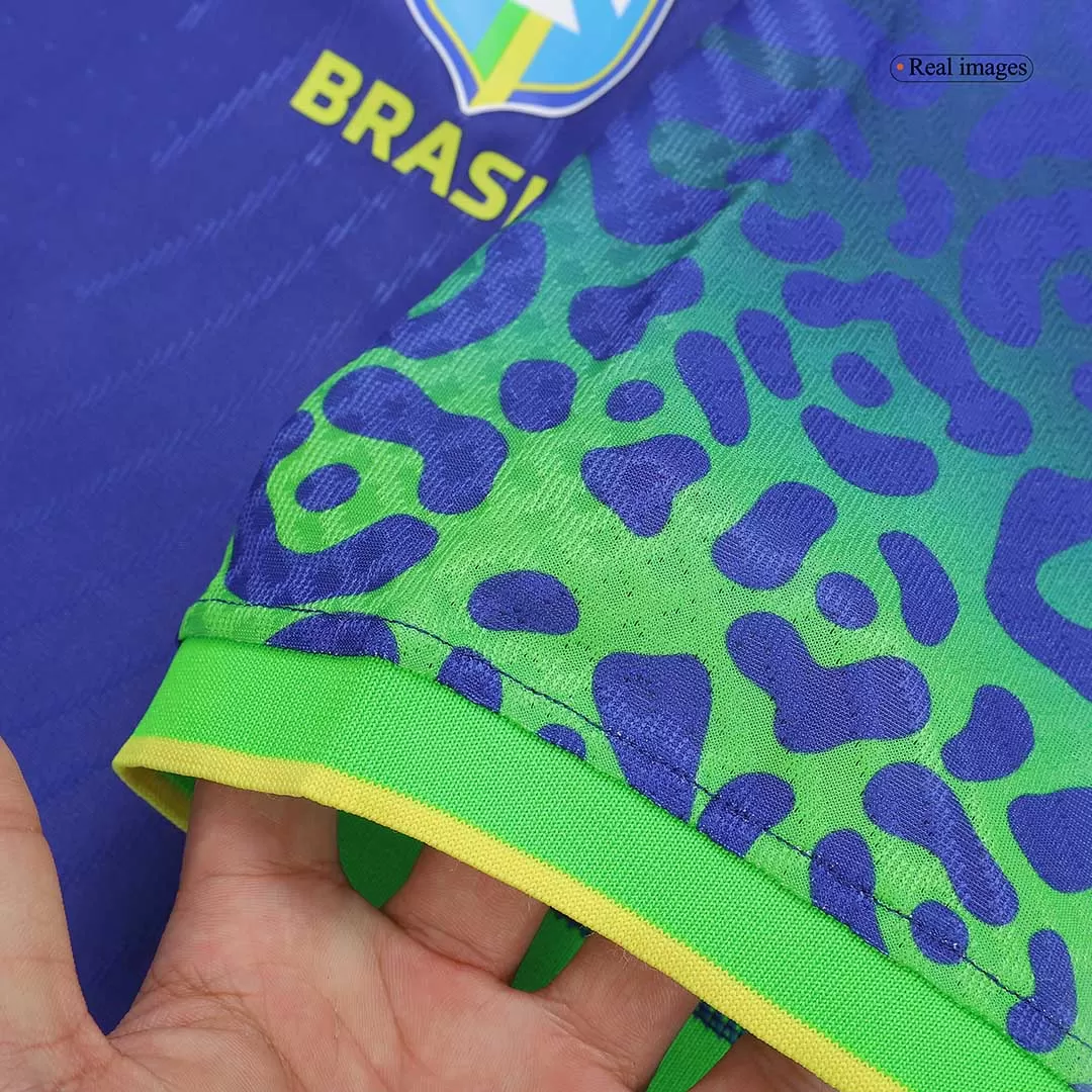 Brazil Jersey Custom Away Soccer Jersey 2022