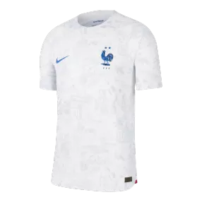 France Away Soccer Jersey 2022 - soccerdeal