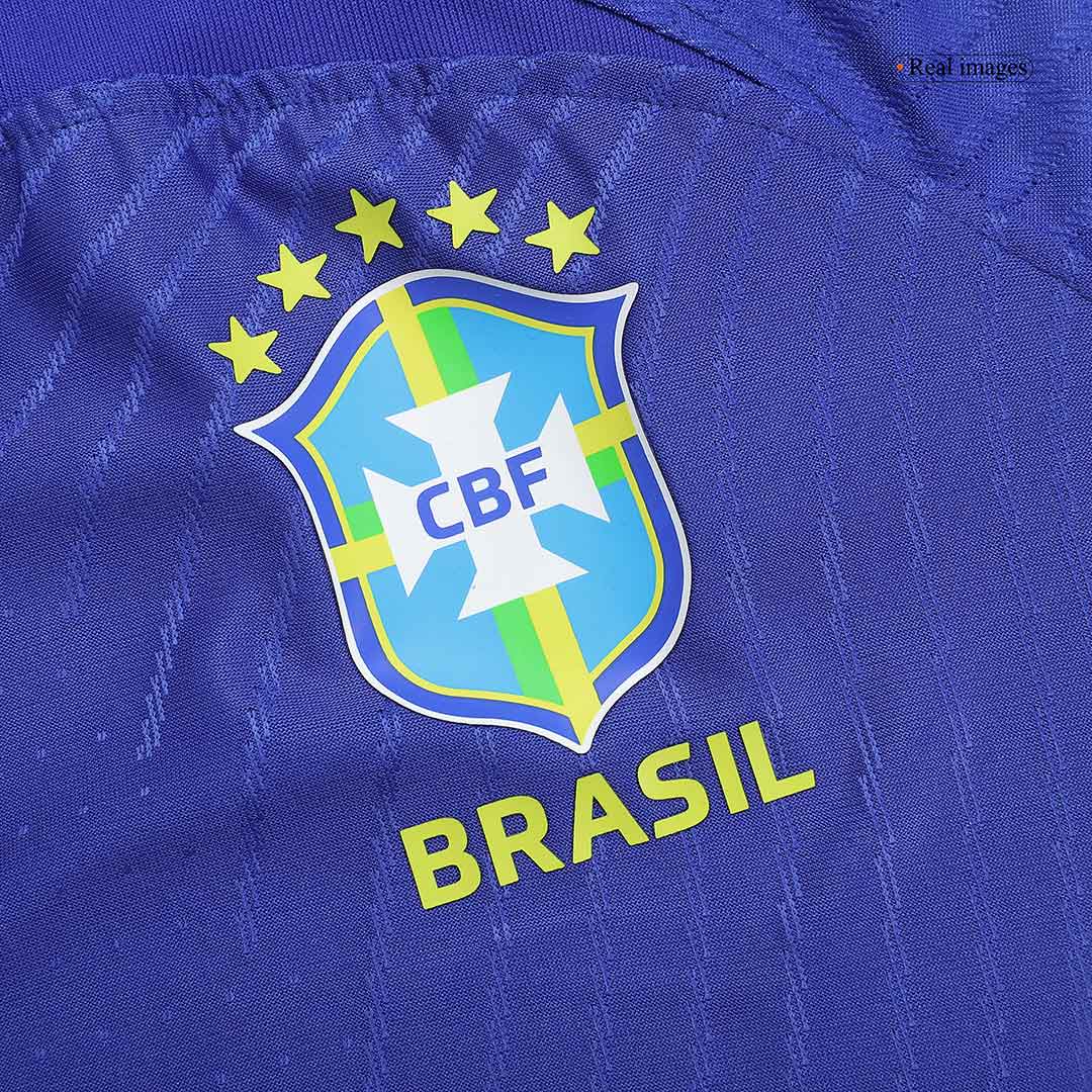 Authentic RICHARLISON #9 Brazil Away Soccer Jersey 2022 - soccerdeal