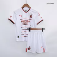 Kid's AC Milan Away Soccer Jersey Kit(Jersey+Shorts) 2022/23 - soccerdealshop