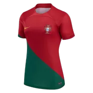 Women's Portugal Home Soccer Jersey 2022 - soccerdealshop