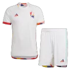 Belgium Away Soccer Jersey Kit(Jersey+Shorts) 2022 - soccerdealshop