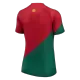 Women's Portugal Home Soccer Jersey 2022 - soccerdeal