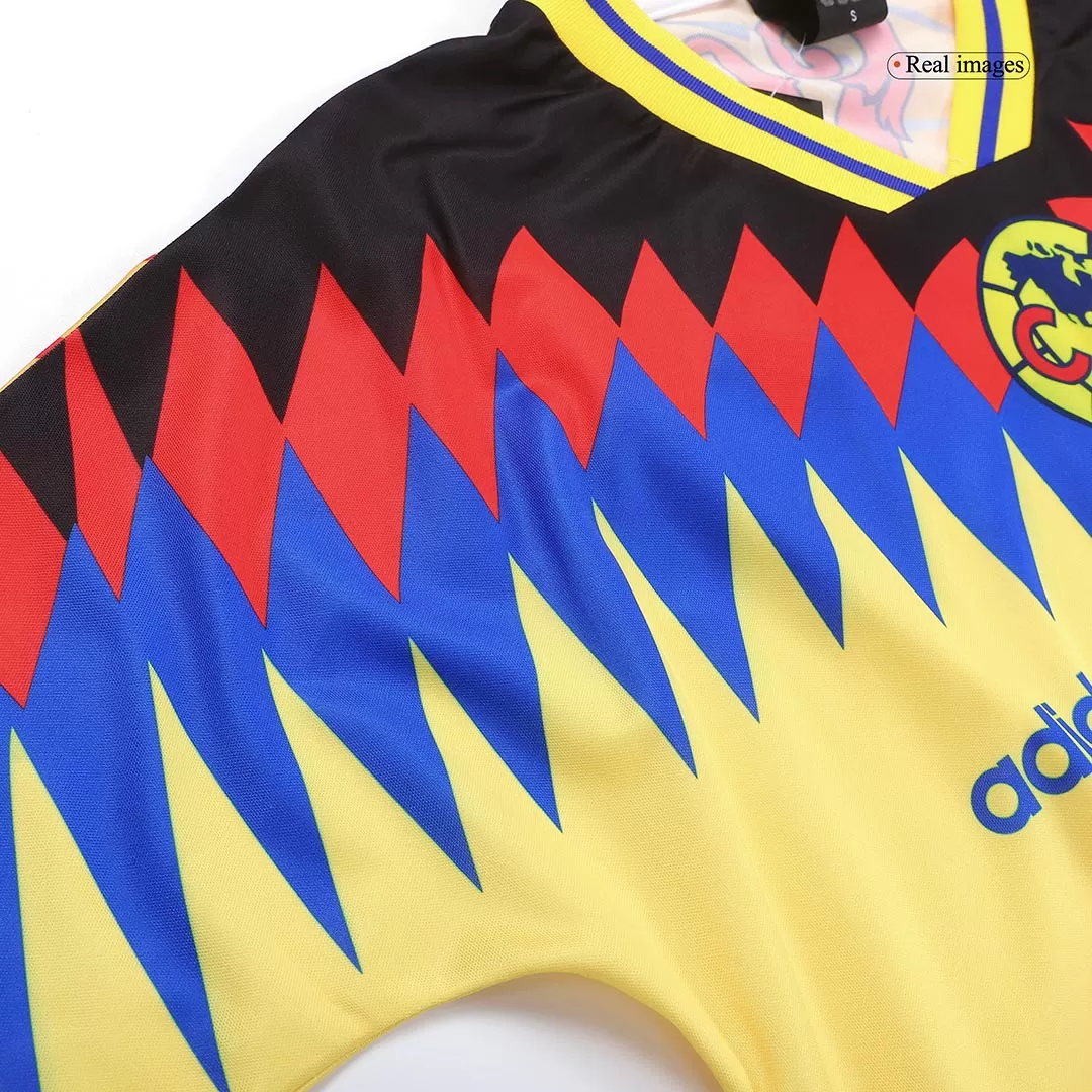 Vintage Soccer Jerseys Club America Home Jersey Shirts 1995