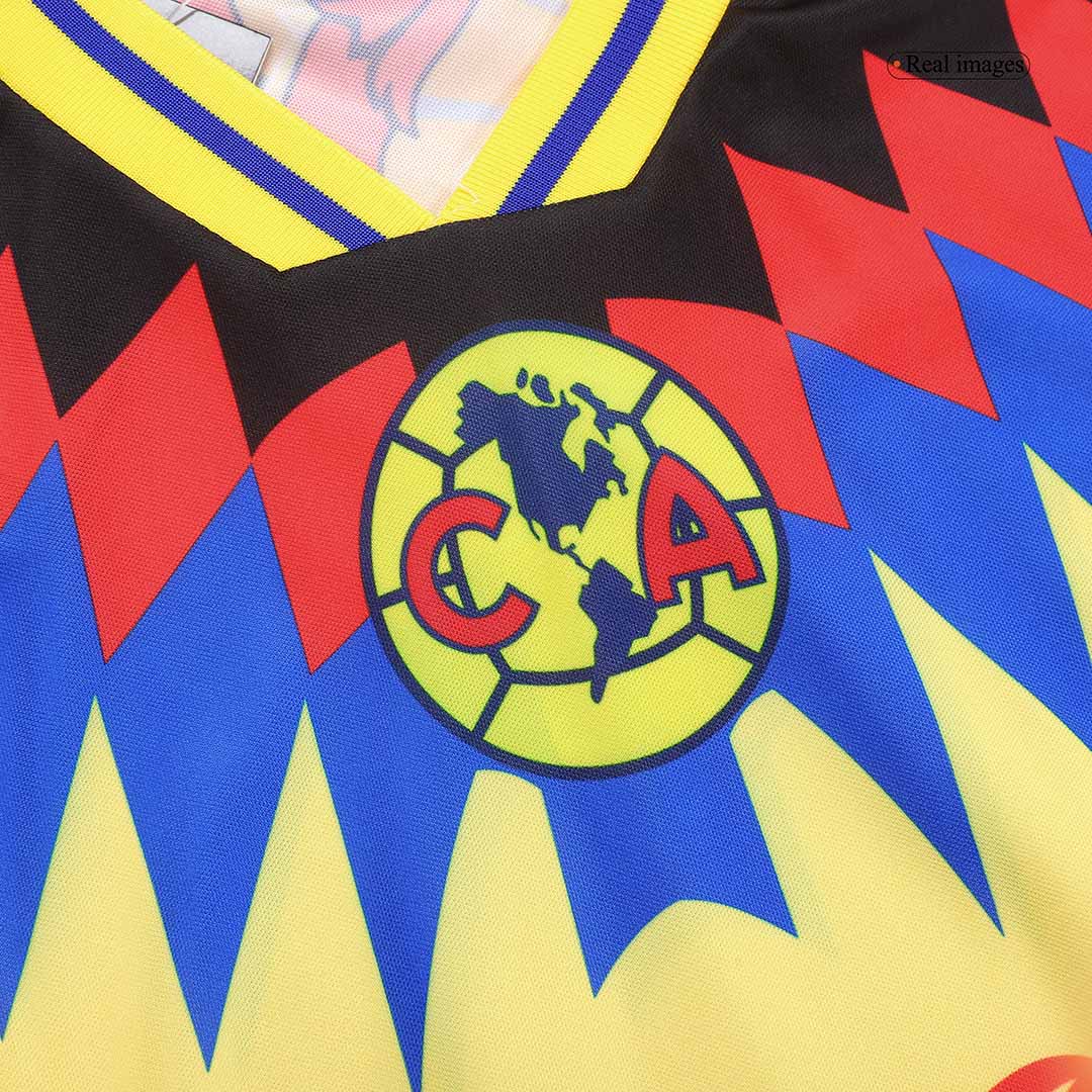 Vintage Soccer Jerseys Club America Away Jersey Shirts 1995