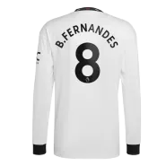 B.FERNANDES #8 Manchester United Away Long Sleeve Soccer Jersey 2022/23 - soccerdeal