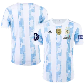 Argentina Finalissima Home Soccer Jersey 2021 - soccerdeal