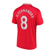 B.FERNANDES #8 Manchester United Home Soccer Jersey 2022/23 - soccerdealshop