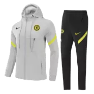 Kid's Chelsea Hoodie Training Kit (Jacket+Pants) 2021/22 - soccerdealshop