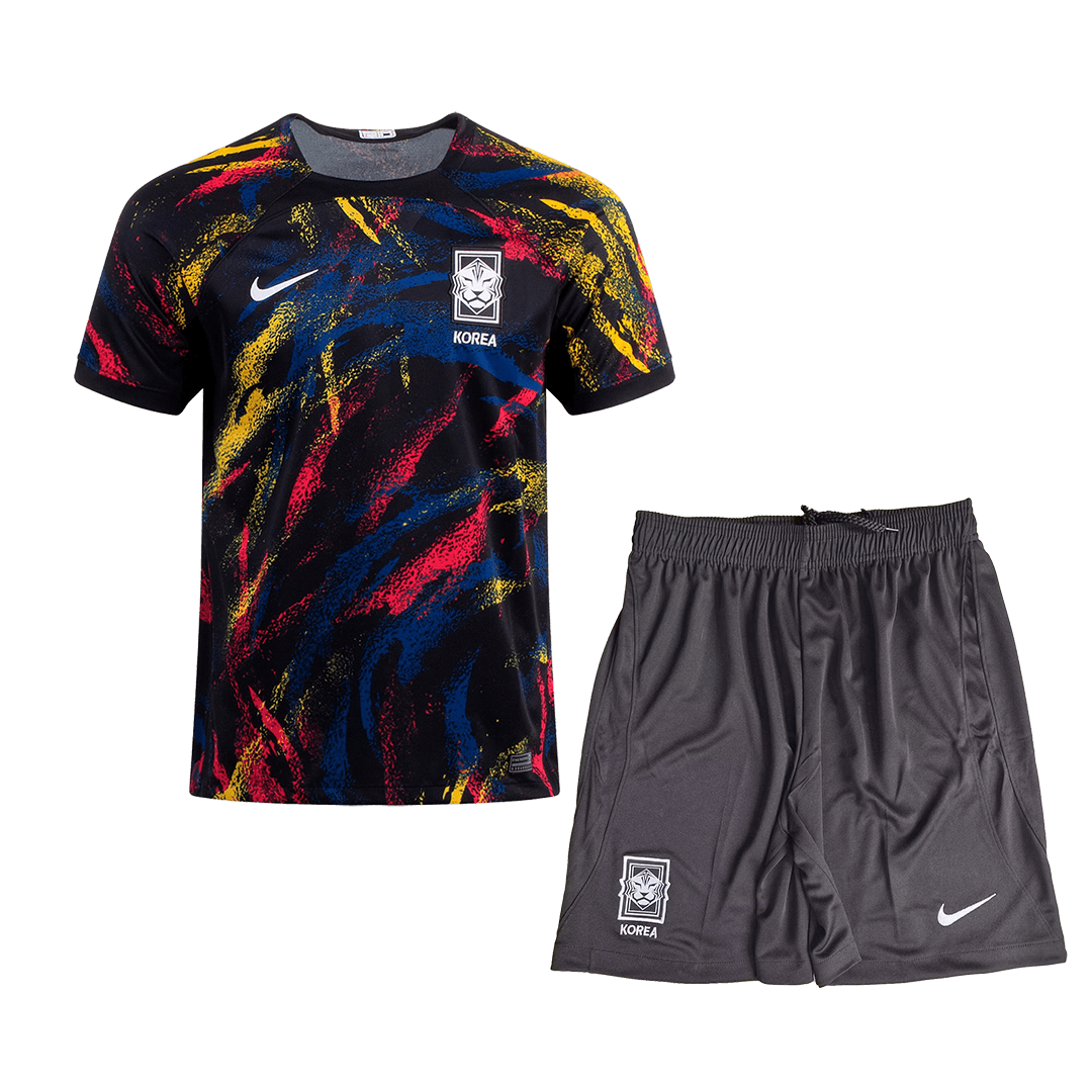 South Korea Away Soccer Jersey Kit(Jersey+Shorts) 2022 - soccerdeal