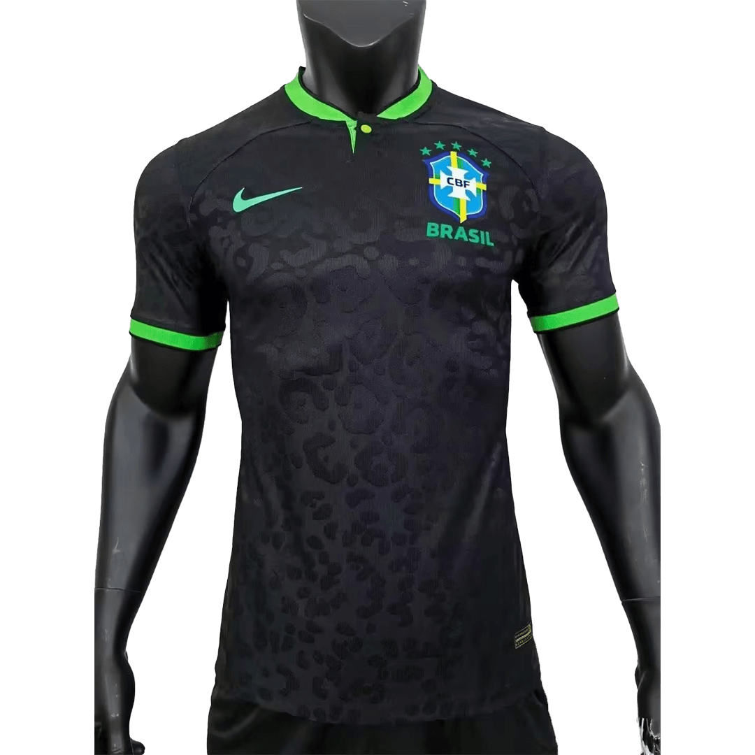 Brazil The Dark Soccer Jersey 2022 - soccerdeal