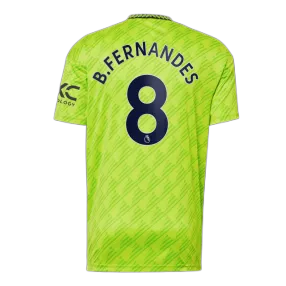 B.FERNANDES #8 Manchester United Third Away Soccer Jersey 2022/23 - soccerdeal