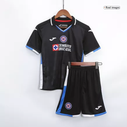 Kid's Cruz Azul Third Away Soccer Jersey Kit(Jersey+Shorts) 2022/23 - soccerdealshop