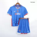 Kid's Cruz Azul Home Soccer Jersey Kit(Jersey+Shorts) 2022/23 - soccerdealshop