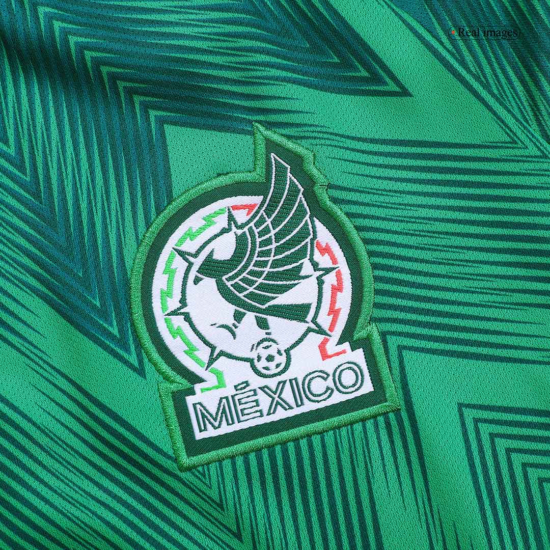 Women's H.HERRERA #16 Mexico Home Soccer Jersey 2022 - soccerdeal