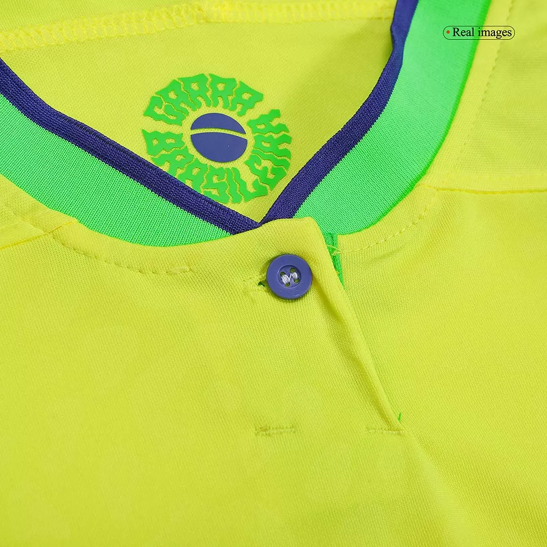 2022 Women's Nike Brazil Home Jersey - Soccer Master