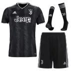 Juventus Away Soccer Jersey Kit(Jersey+Shorts+Socks) 2022/23 - soccerdealshop