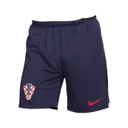 Croatia Away Soccer Shorts 2022 - soccerdealshop