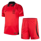 South Korea Home Soccer Jersey Kit(Jersey+Shorts) 2022/23 - soccerdealshop