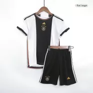 Kid's Germany Home Soccer Jersey Kit(Jersey+Shorts) 2022 - soccerdealshop