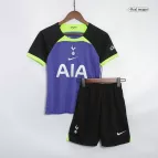 Kid's Tottenham Hotspur Away Soccer Jersey Kit(Jersey+Shorts) 2022/23 - soccerdealshop