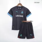 Kid's Marseille Away Soccer Jersey Kit(Jersey+Shorts) 2022/23 - soccerdealshop